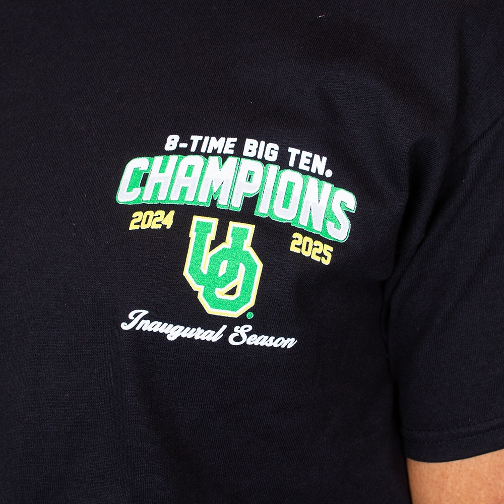 Big Ten Champs, Blue 84, Black, Long Sleeve, Cotton, Men, Unisex, 2024/25, 8-time Champs, T-Shirt, 975755